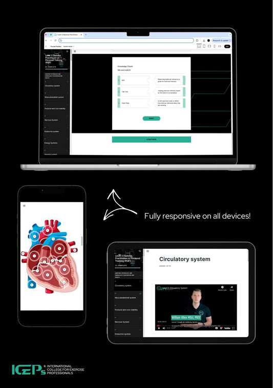 Level 3 Diploma Practitioner in Personal Training (Combined Level 2 Gym Instructing and Level 3 Personal Training) - Blended Learning